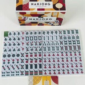 Mahjong Tiles and Acrylic Racks
